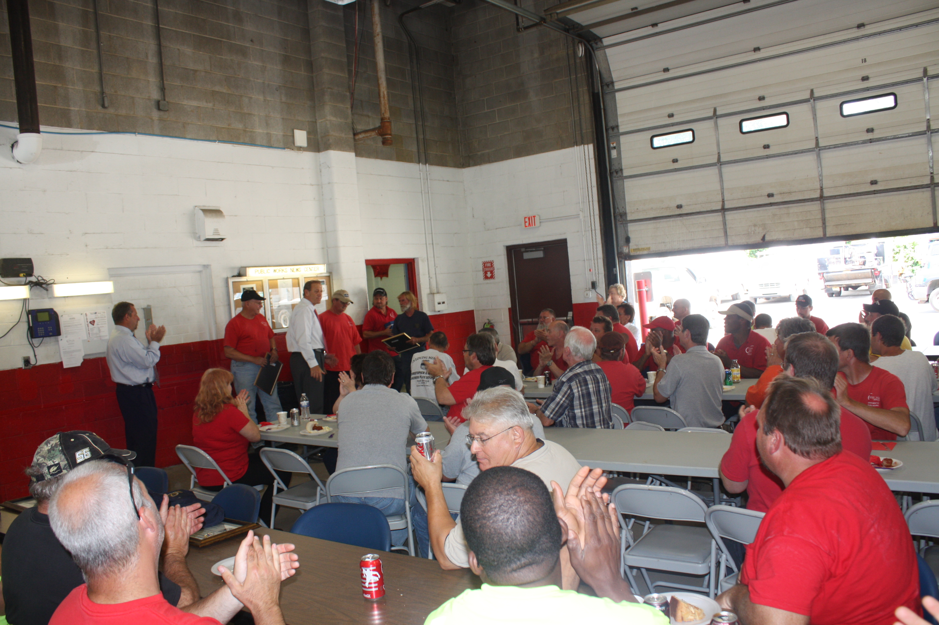 DPW retirement luncheon 2